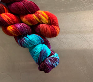 Purple Dragon - Serendipity Sock