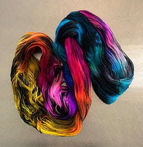 Rainbow In The Dark- Serendipity Sock