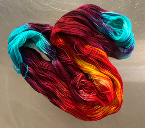 Purple Dragon - Serendipity Sock